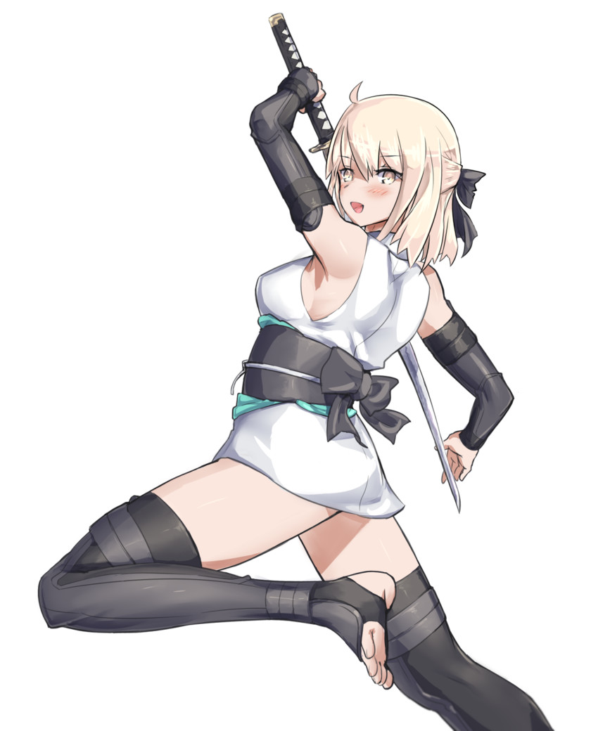 okita souji (fate and 1 more) drawn by depo_(typebaby505)