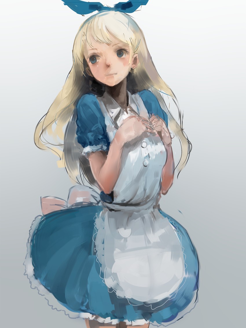 alice (alice's adventures in wonderland) drawn by ryuukeichi_andromeda