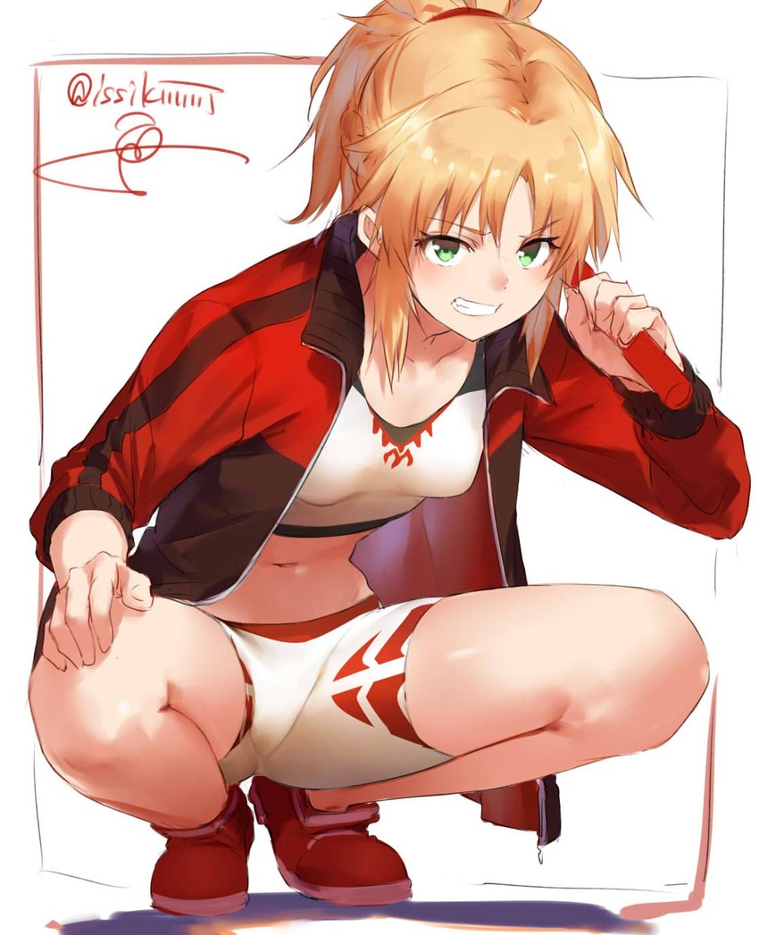 mordred (fate and 1 more) drawn by isshiki_(ffmania7)