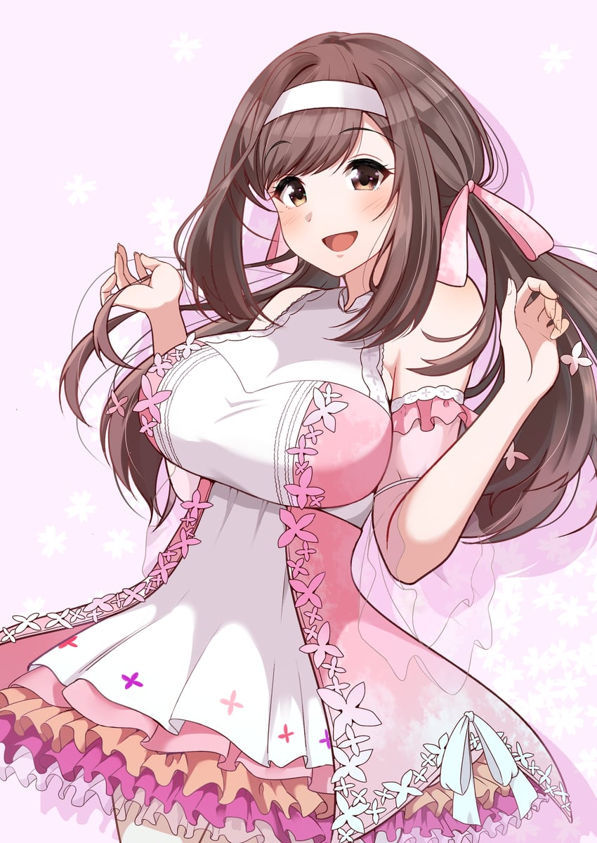 tsukioka kogane (idolmaster and 1 more) drawn by haibarasaika