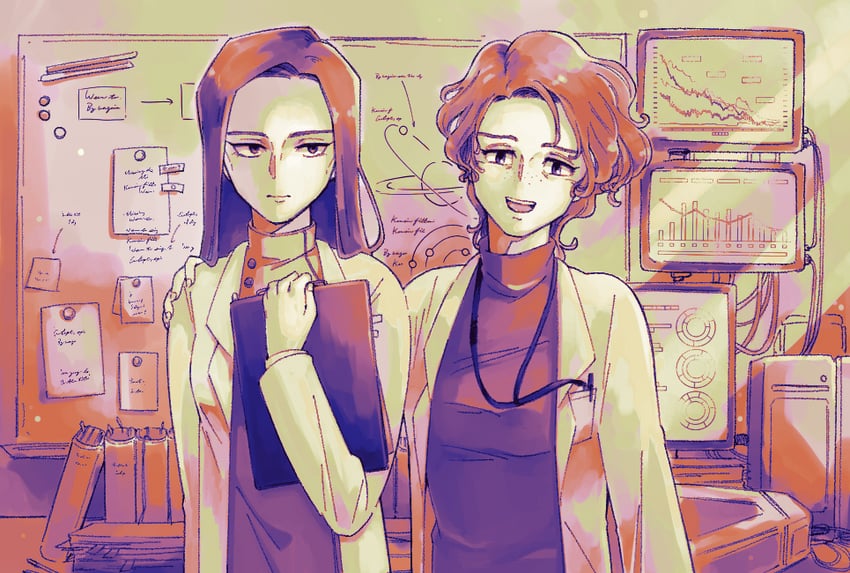 horizon and ashleigh reid (apex legends) drawn by mononobex
