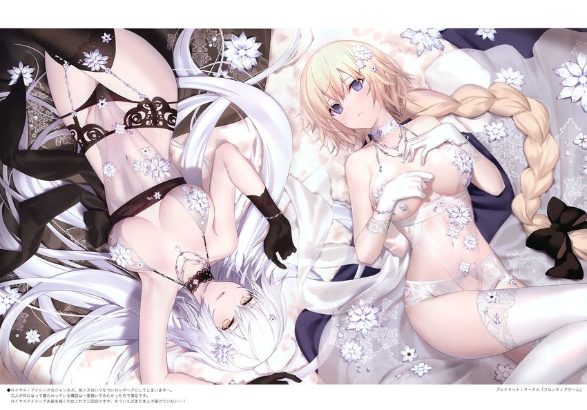 artoria pendragon, jeanne d'arc alter, and jeanne d'arc (fate and 1 more) drawn by mashima_saki_(mashimasa)