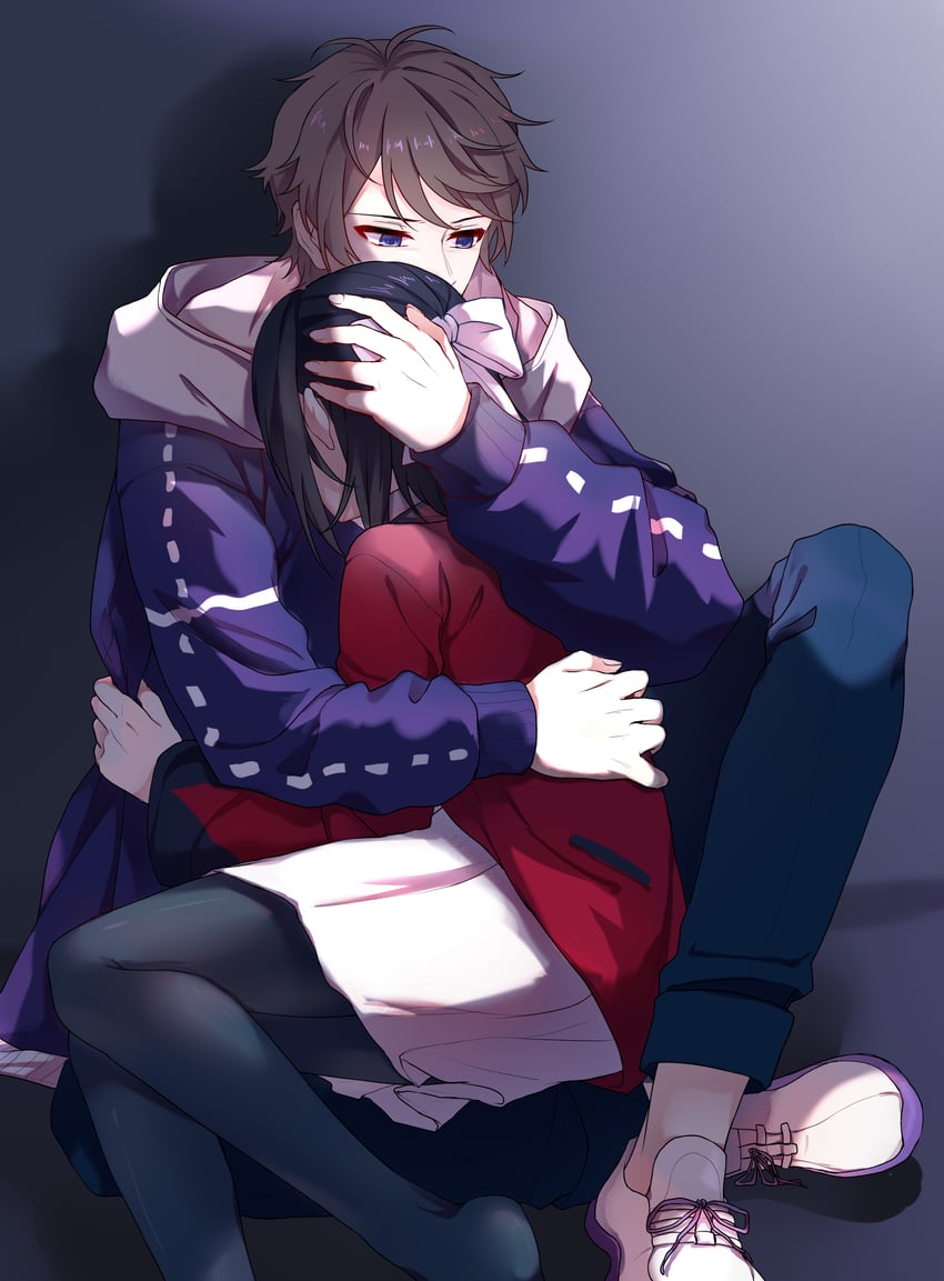 takanashi yuuki and saibara kamui (paradigm paradox) drawn by chikong_ice