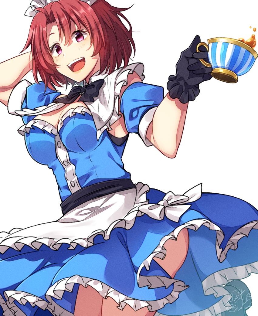 alice and cow girl (alice's adventures in wonderland and 1 more) drawn by kankitukou