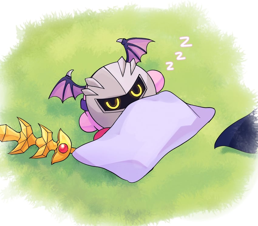 kirby, meta knight, sword kirby, and meta knight sword kirby (kirby and 1 more) drawn by sakura_gikabi
