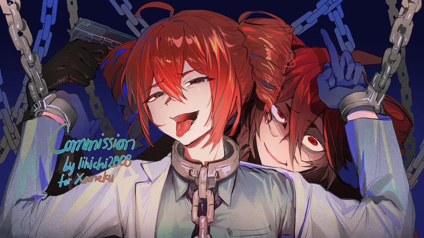 kasane teto (utau and 1 more) drawn by lihichi2808