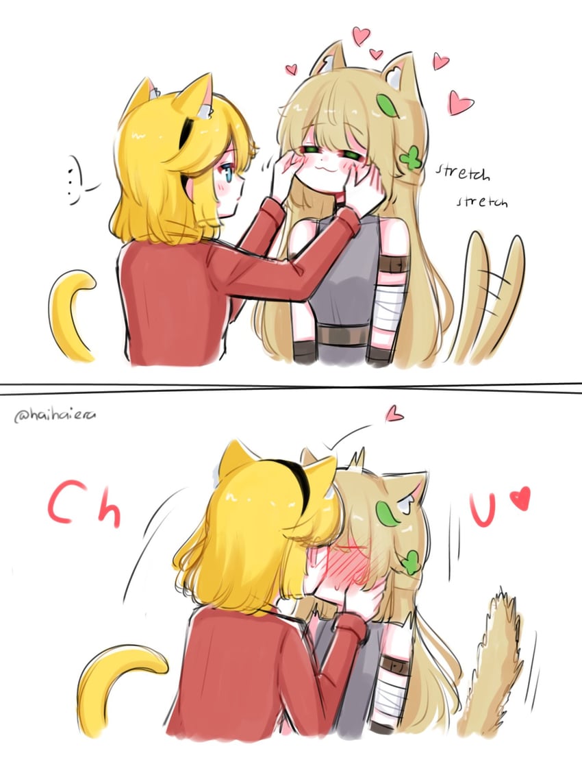 female knight and future princess (guardian tales) drawn by haihaiera