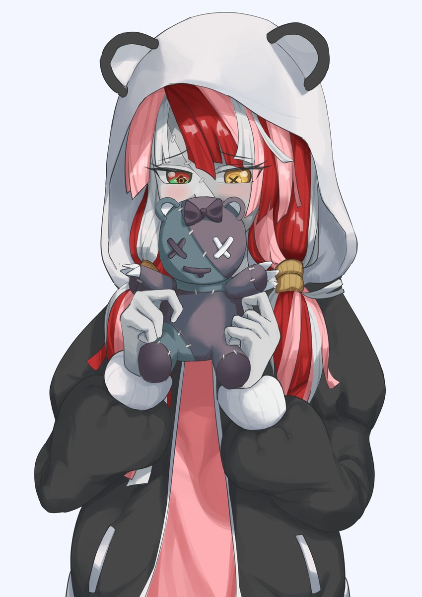 kureiji ollie and udin (hololive and 1 more) drawn by raeis