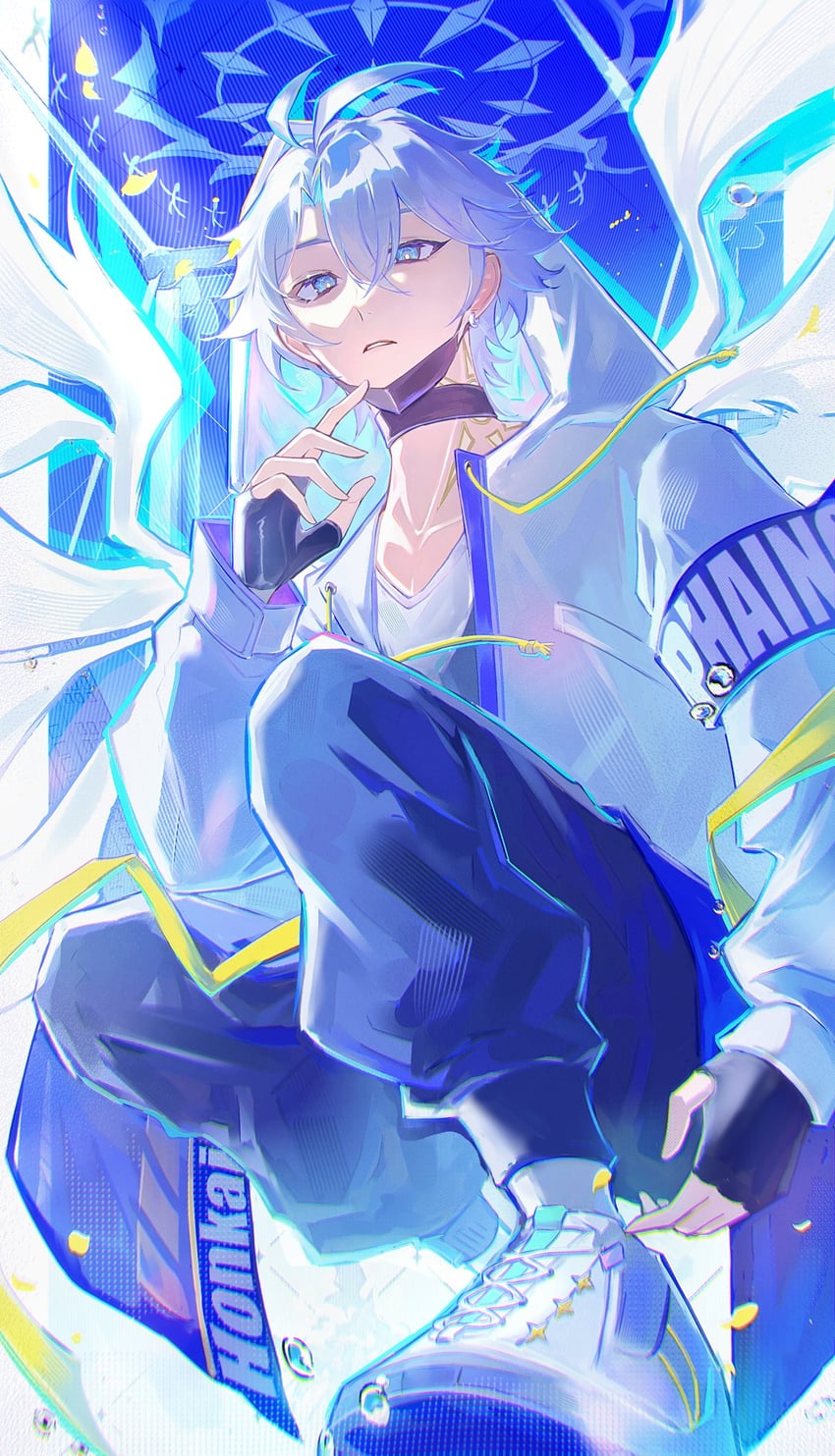 phainon (honkai and 1 more) drawn by roscoe_(onyx_black89)