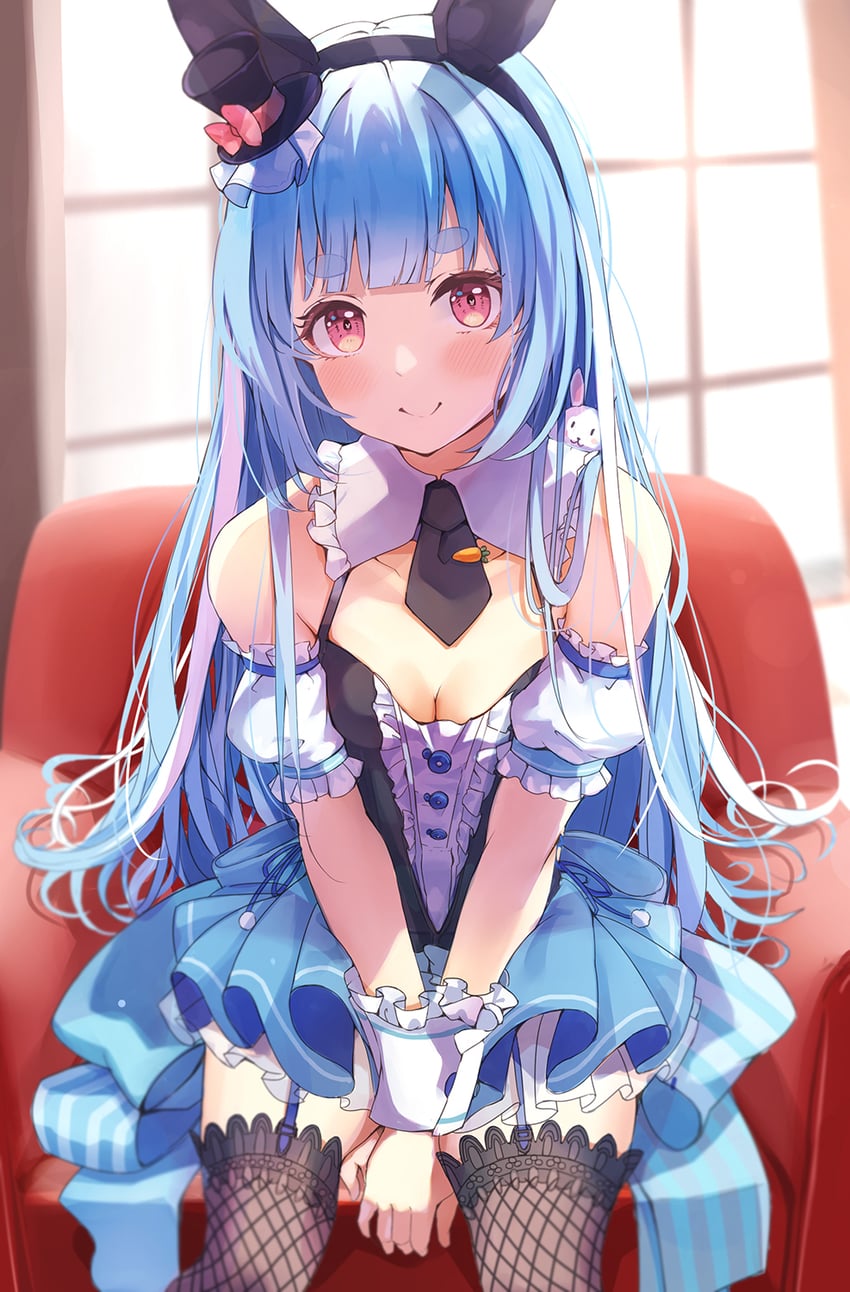 usada pekora (hololive) drawn by nira_(vira)