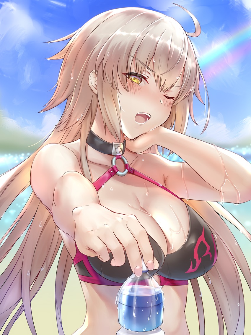 jeanne d'arc alter (fate and 1 more) drawn by suiete