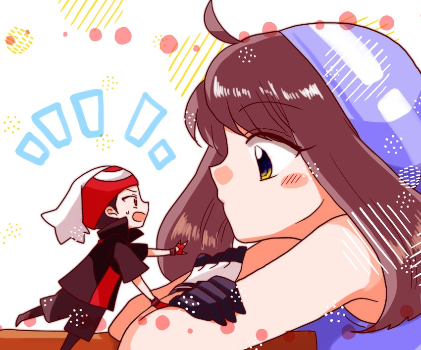 may and brendan (pokemon and 1 more) drawn by hibikileon