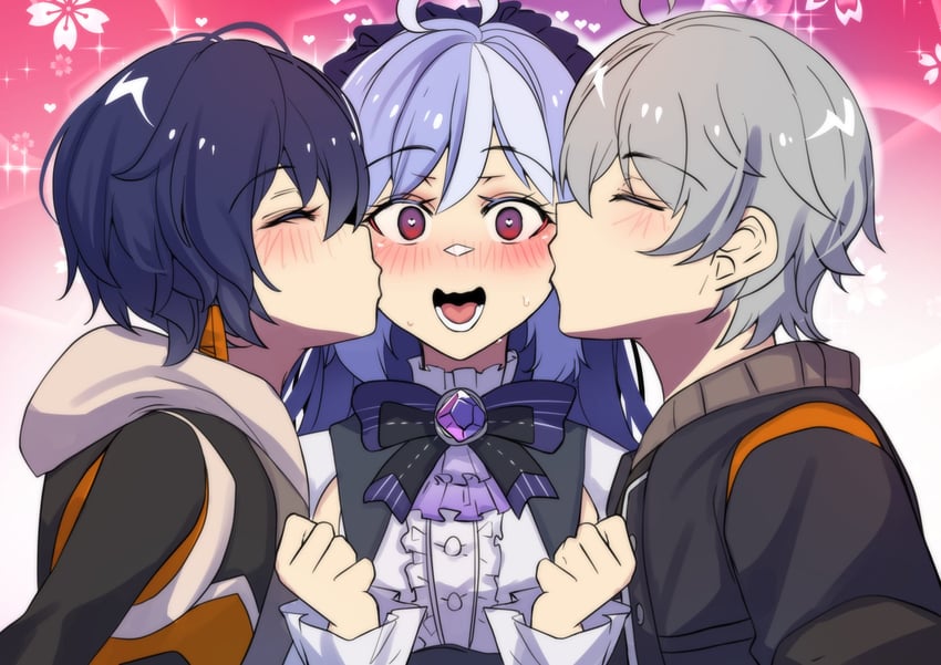 belle, wise, and vivian banshee (zenless zone zero) drawn by hinghoi