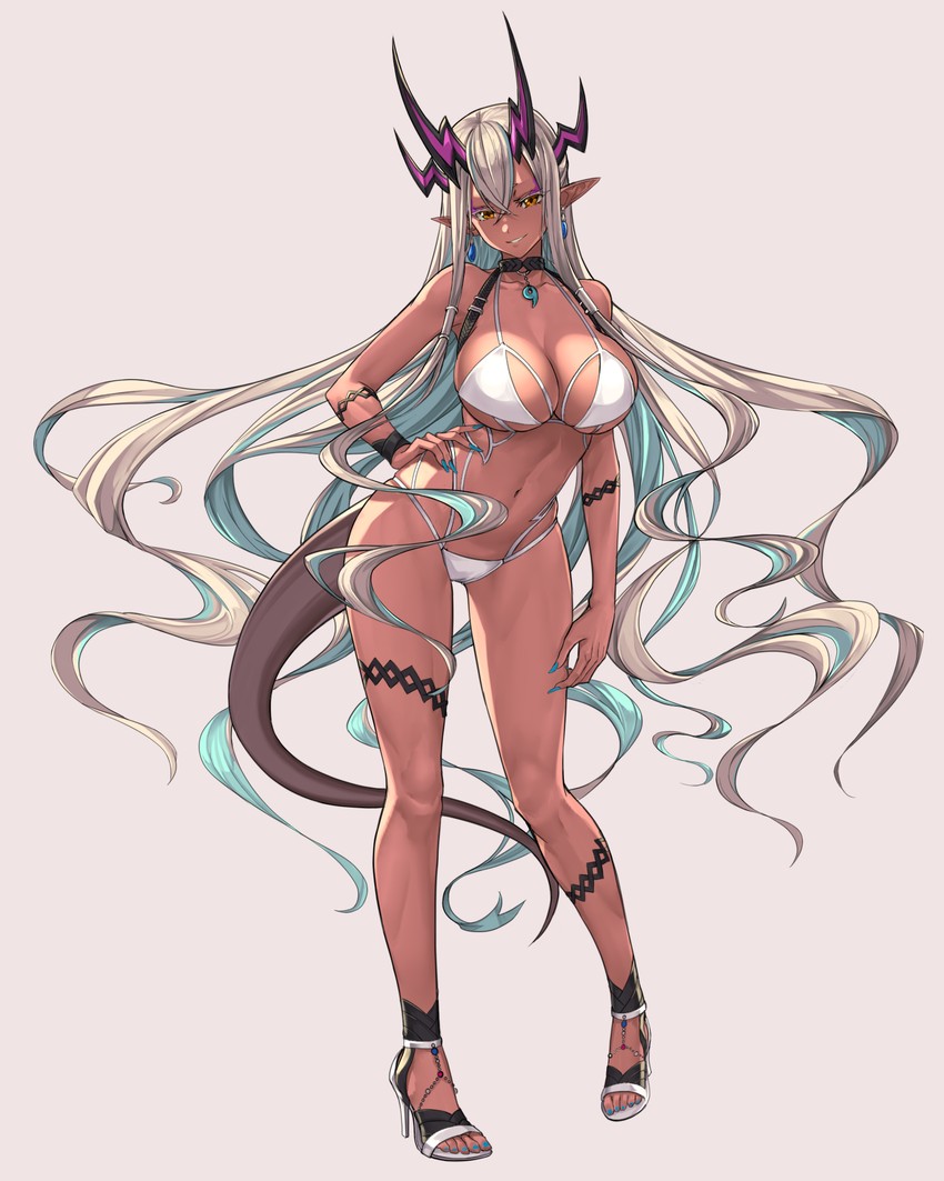 ibuki douji (fate and 1 more) drawn by amiba_(nerdamiba)