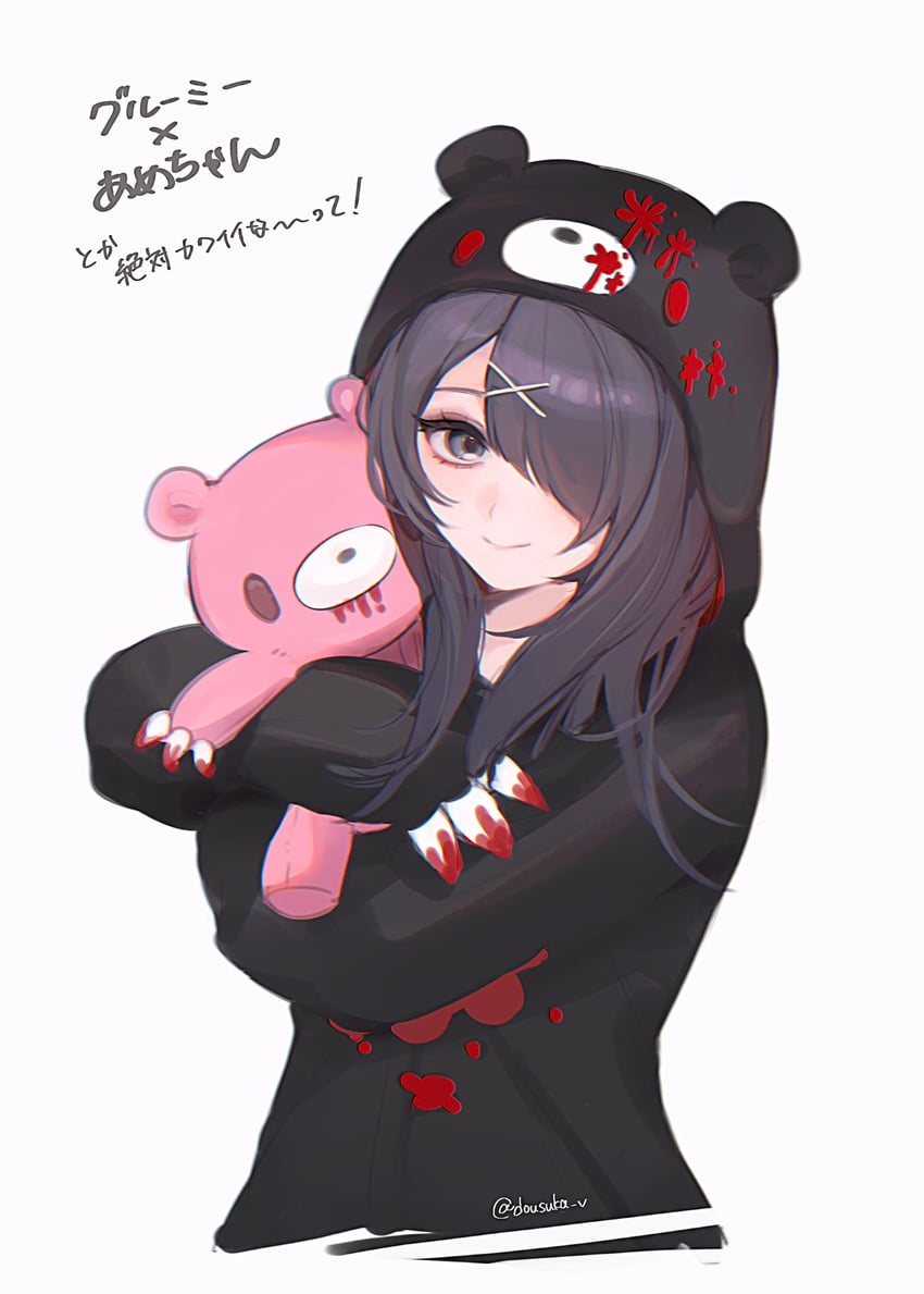 ame-chan and gloomy bear (needy girl overdose and 1 more) drawn by mizureito