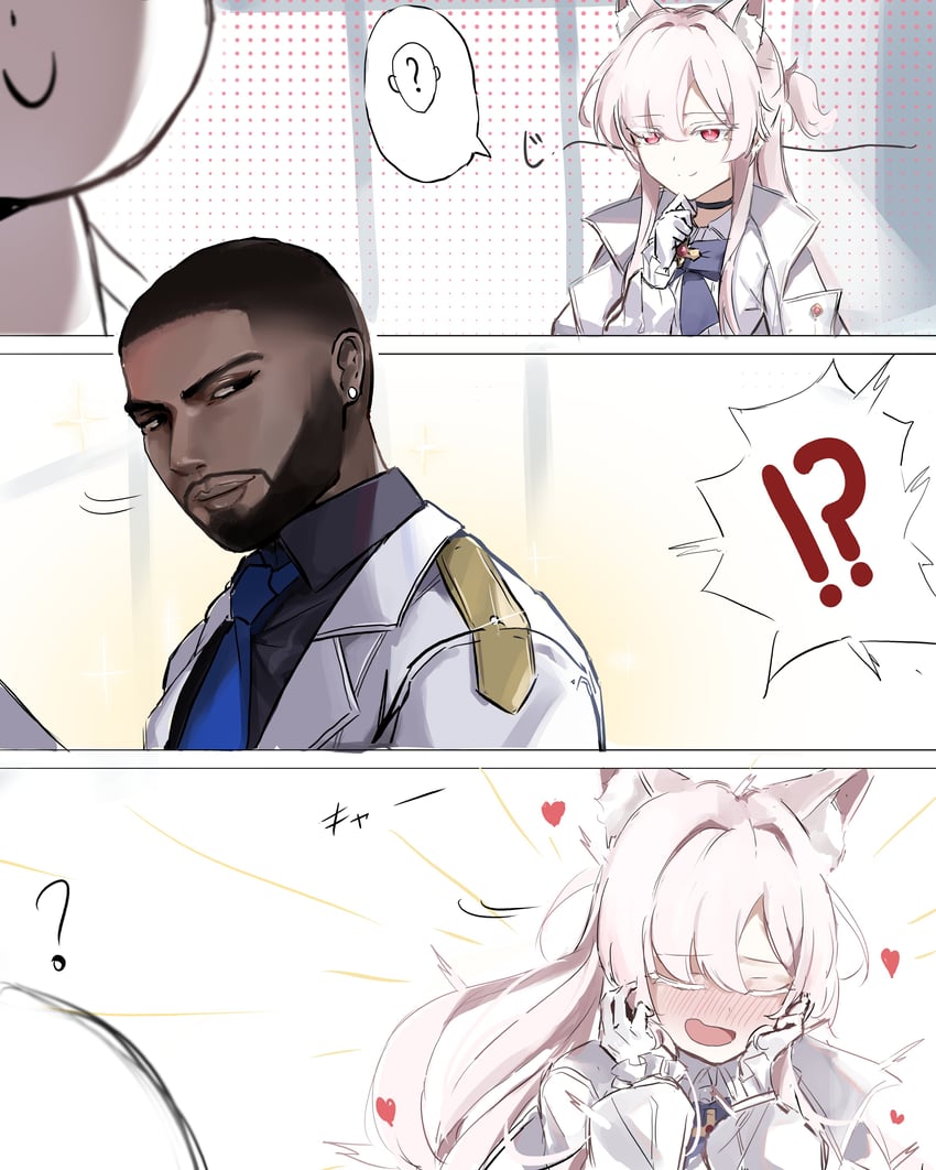 sensei, doodle sensei, and akira (blue archive) drawn by sstthei