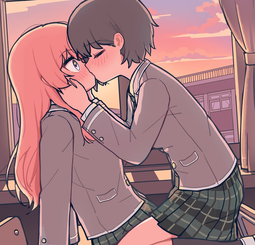 chihaya anon and takamatsu tomori (bang dream! and 1 more) drawn by jin_(jinkwon1147)