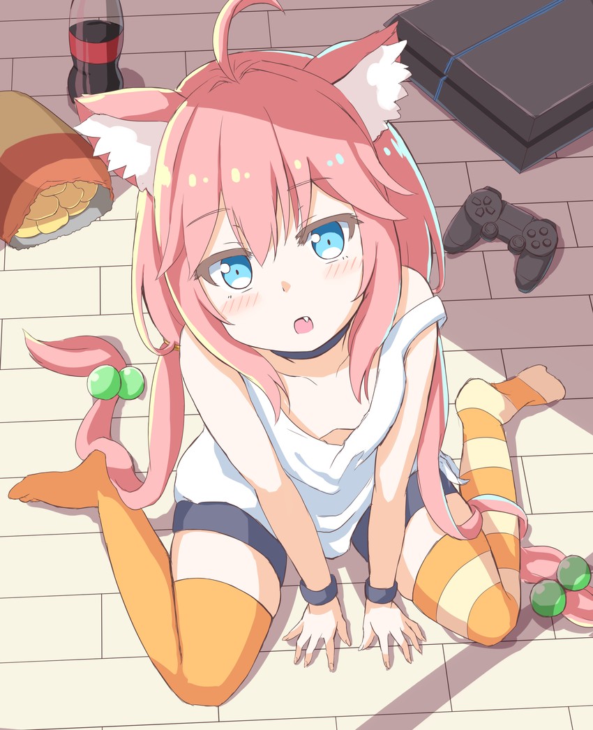 nekomiya hinata (coca-cola and 1 more) drawn by keiran_(ryo170)