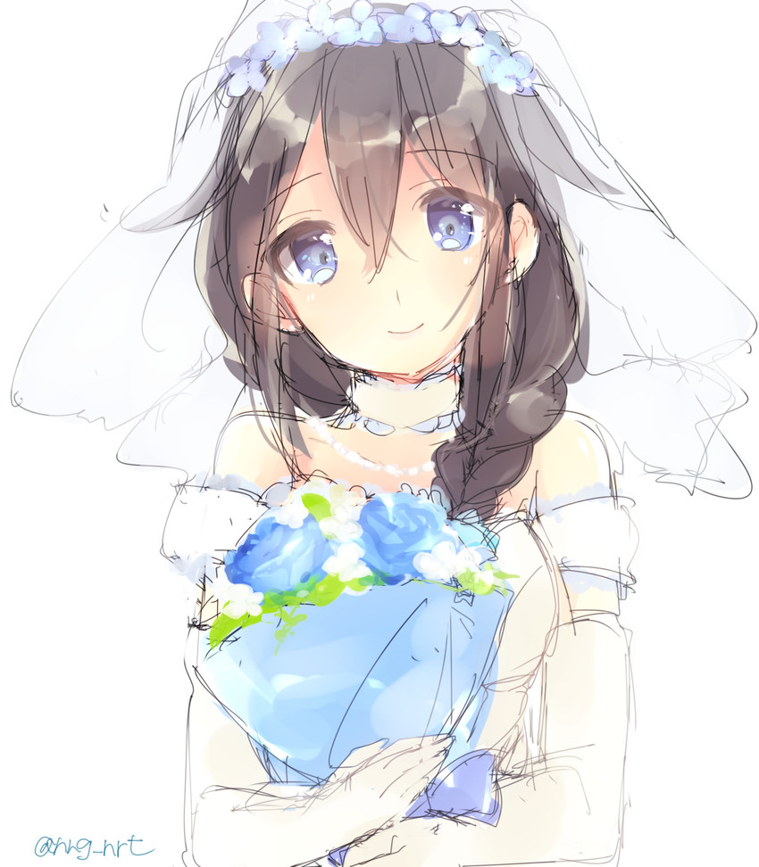 shigure and shigure kai ni (kantai collection) drawn by komachi_narota
