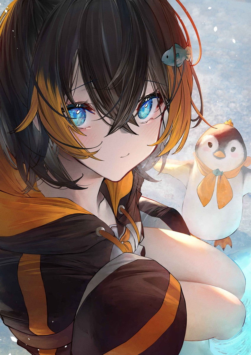 petra gurin and pentomo (nijisanji and 1 more) drawn by betabeet