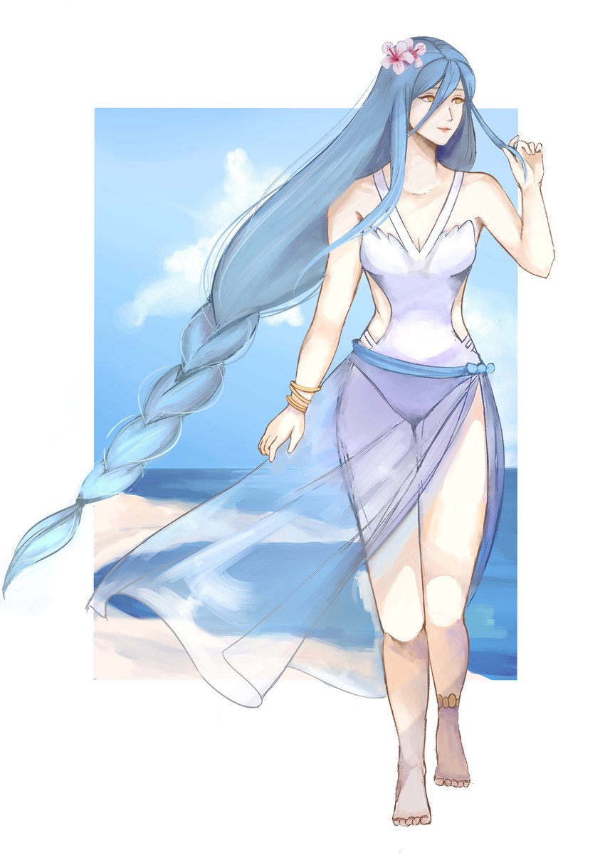 azura (fire emblem and 2 more) drawn by tsukiyumi