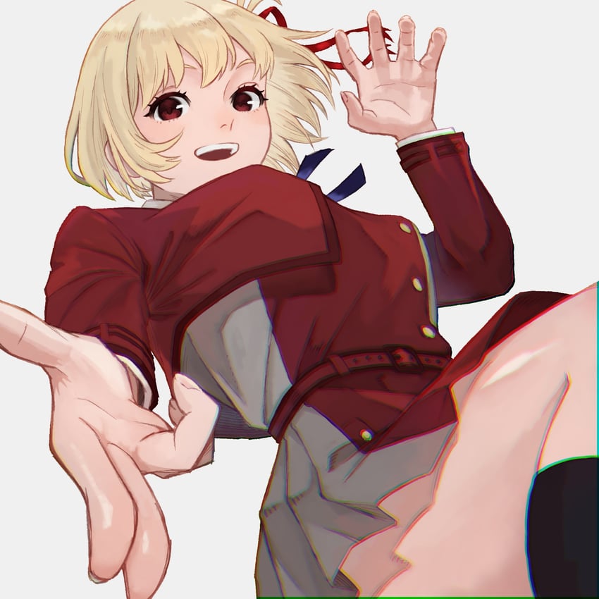 nishikigi chisato (lycoris recoil) drawn by ito_yoshi
