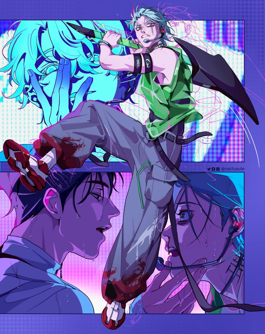 till, ivan, and luka (alien stage) drawn by cactusute