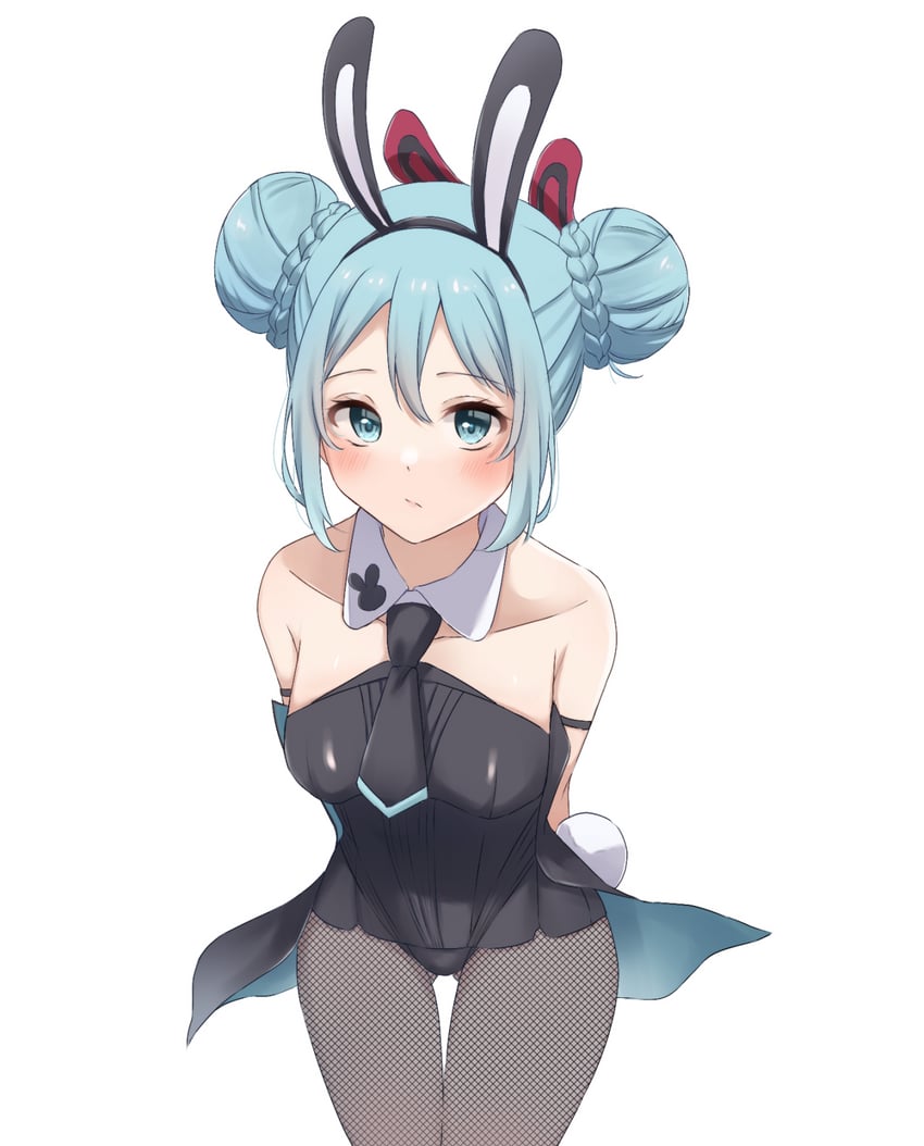 hatsune miku and bicute bunnies miku (vocaloid) drawn by kam_ezmr