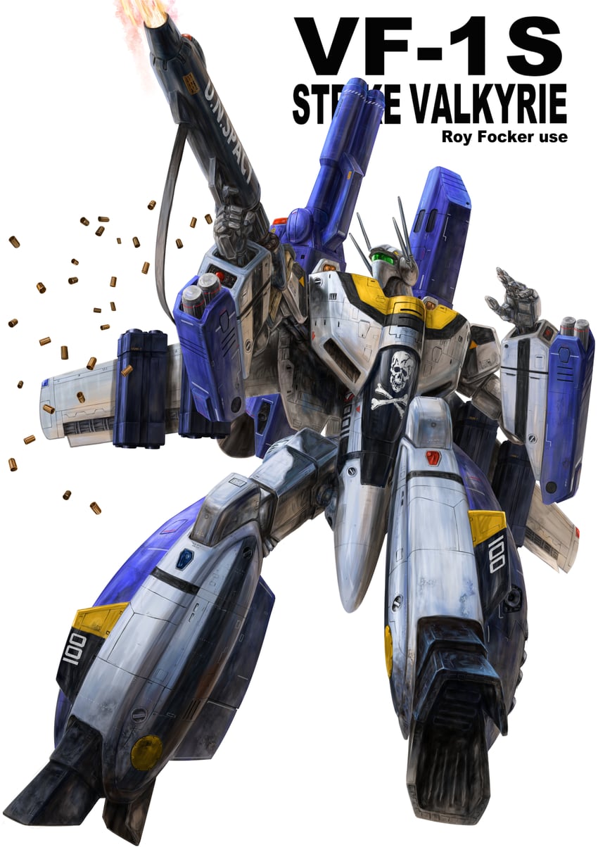 vf-1, vf-1s, and vf-1 strike (macross and 1 more) drawn by zandan_zero_to_na!?