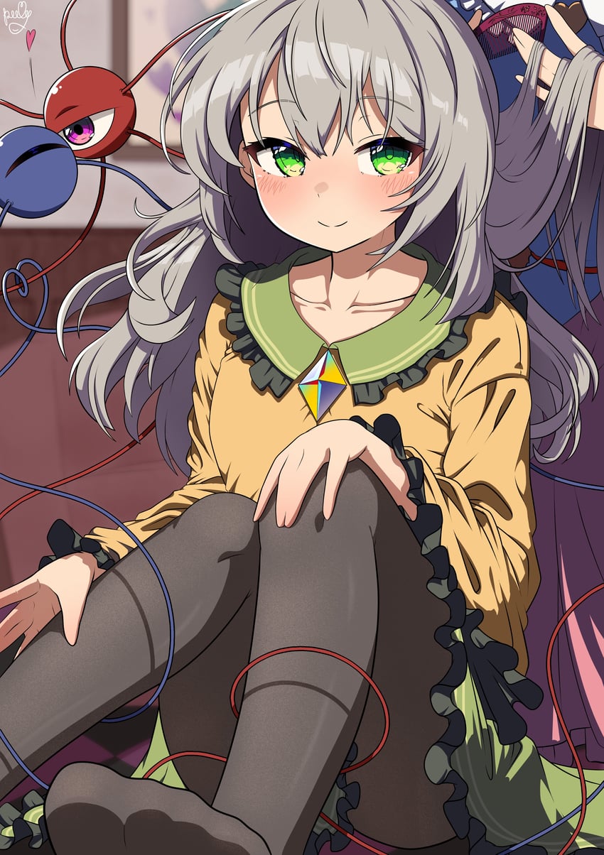 komeiji koishi and komeiji satori (touhou) drawn by polyhedron2
