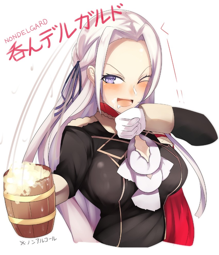 edelgard von hresvelg (fire emblem and 1 more) drawn by tiamat_(momokuri_mannen)
