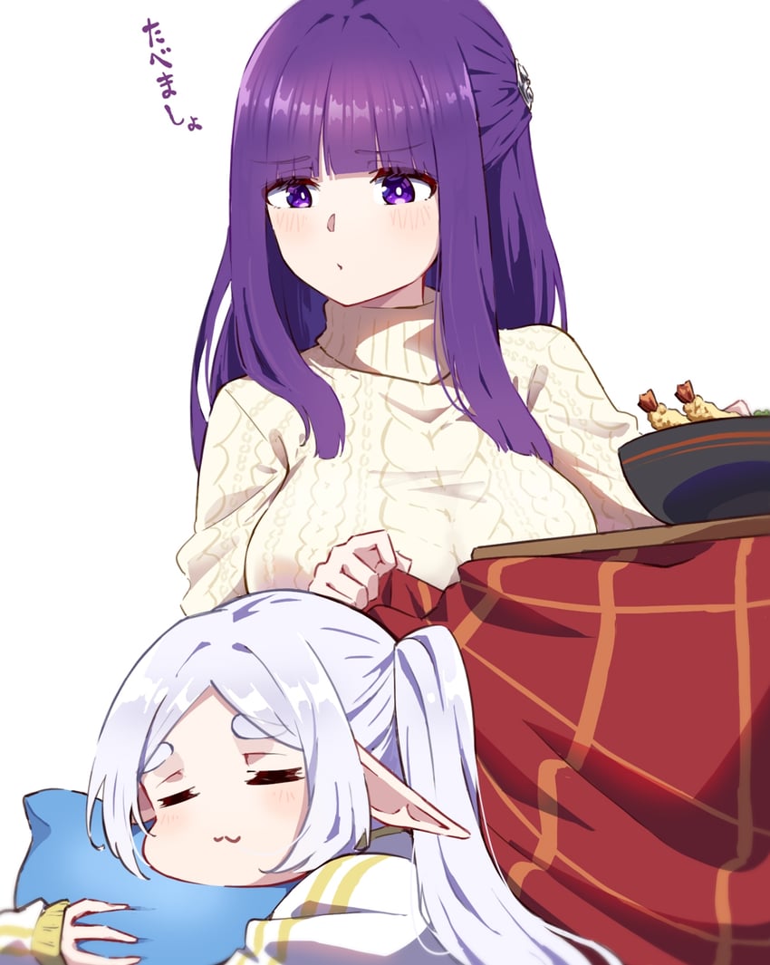 frieren and fern (sousou no frieren) drawn by hyoe_(hachiechi)