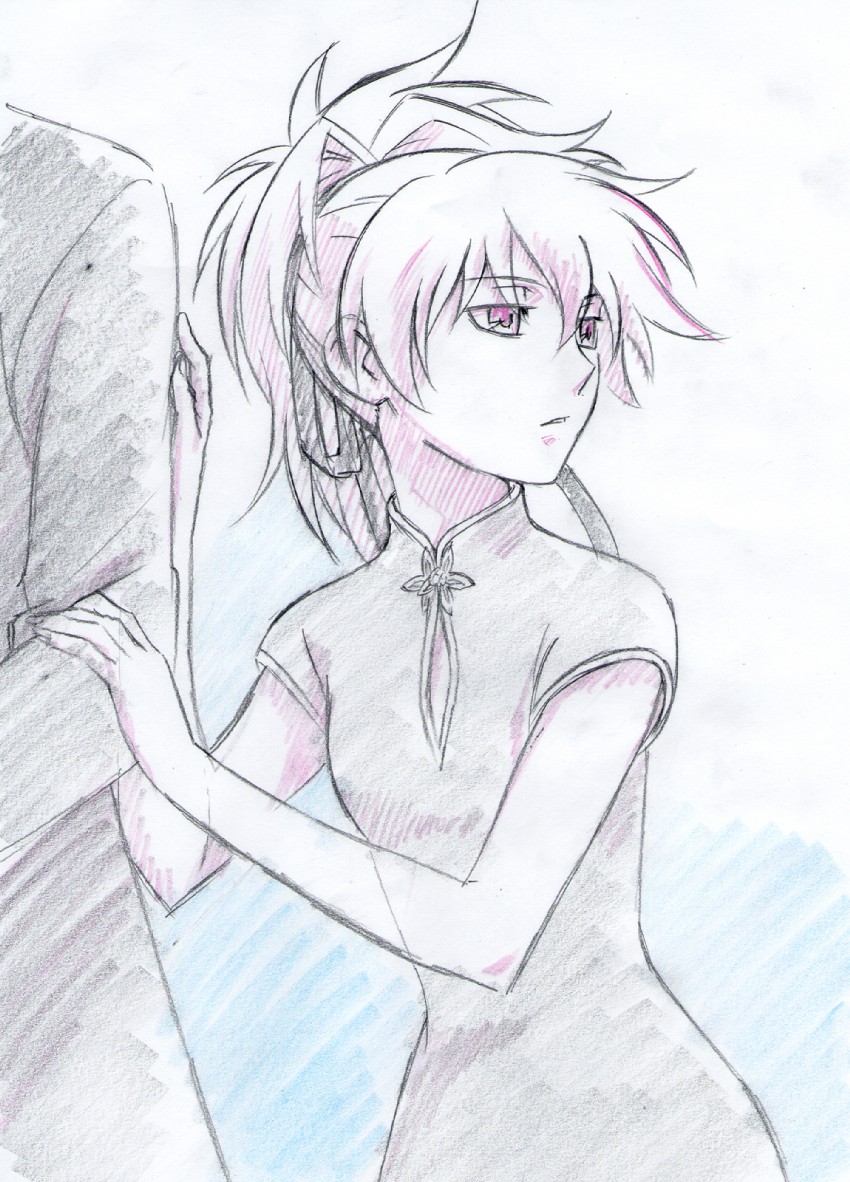 yin and hei (darker than black) drawn by komori_takahiro