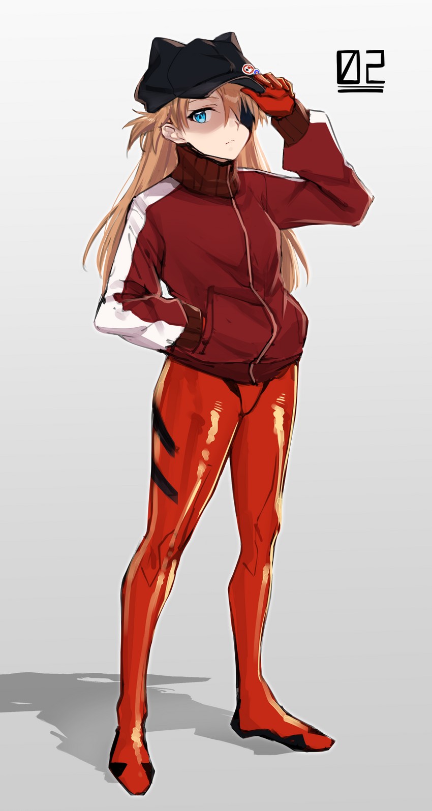 souryuu asuka langley (neon genesis evangelion and 2 more) drawn by tapioka_(oekakitapioka)