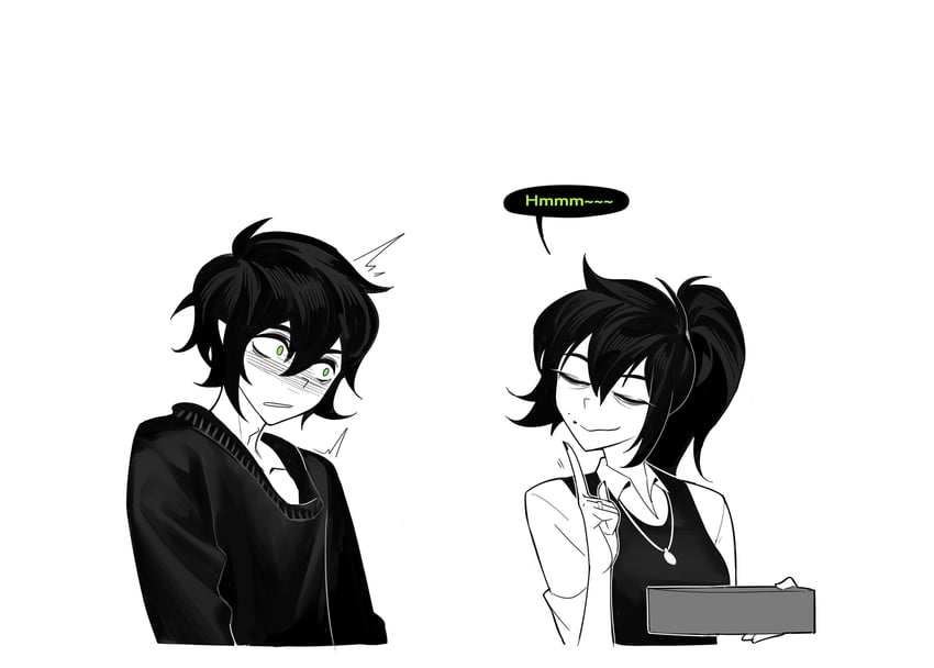 andrew graves and renee graves (the coffin of andy and leyley) drawn by aierlaobo