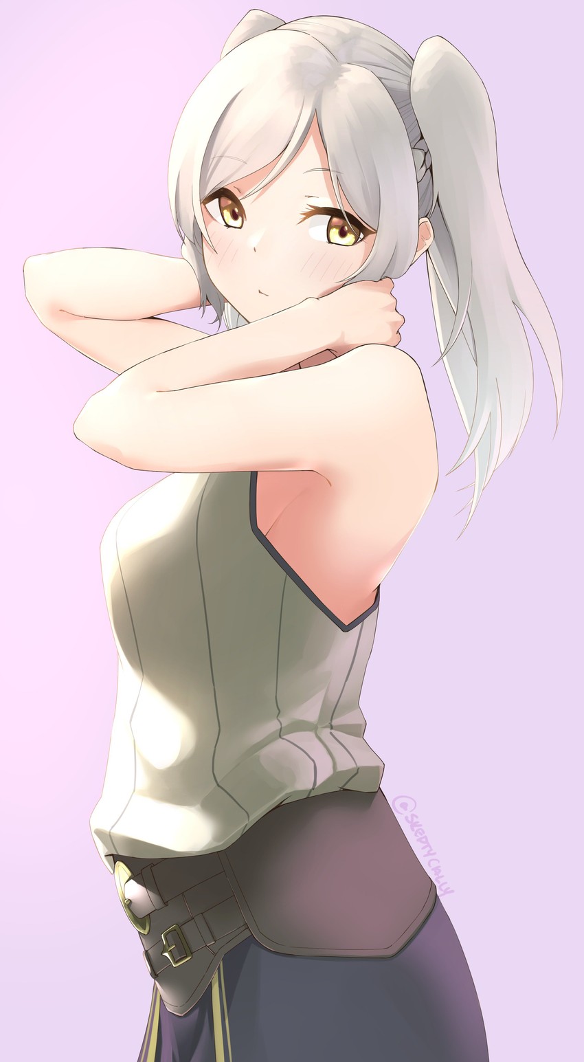 female robin (fire emblem and 1 more) drawn by skeptycally