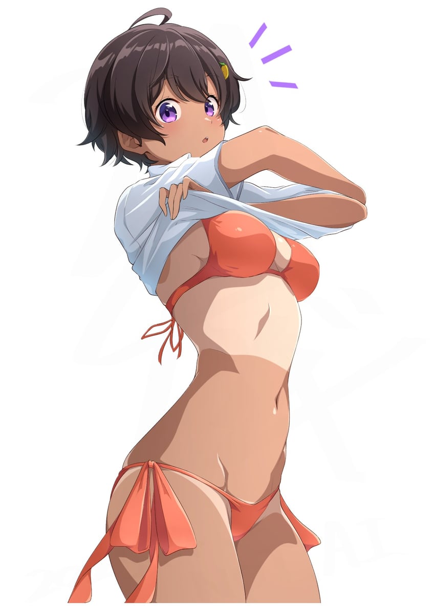 yakishio lemon (make heroine ga oo sugiru!) drawn by nishizuki_shino
