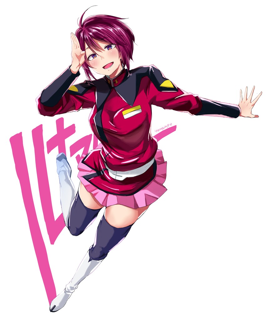 lunamaria hawke (gundam and 2 more) drawn by yumeno_tanuki