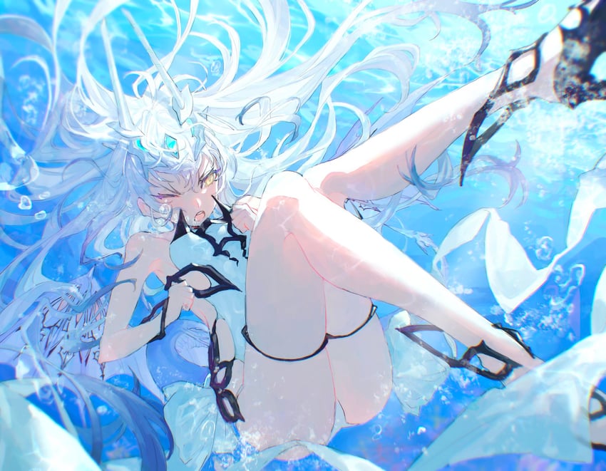 melusine (fate and 1 more) drawn by uda_(xax_057)