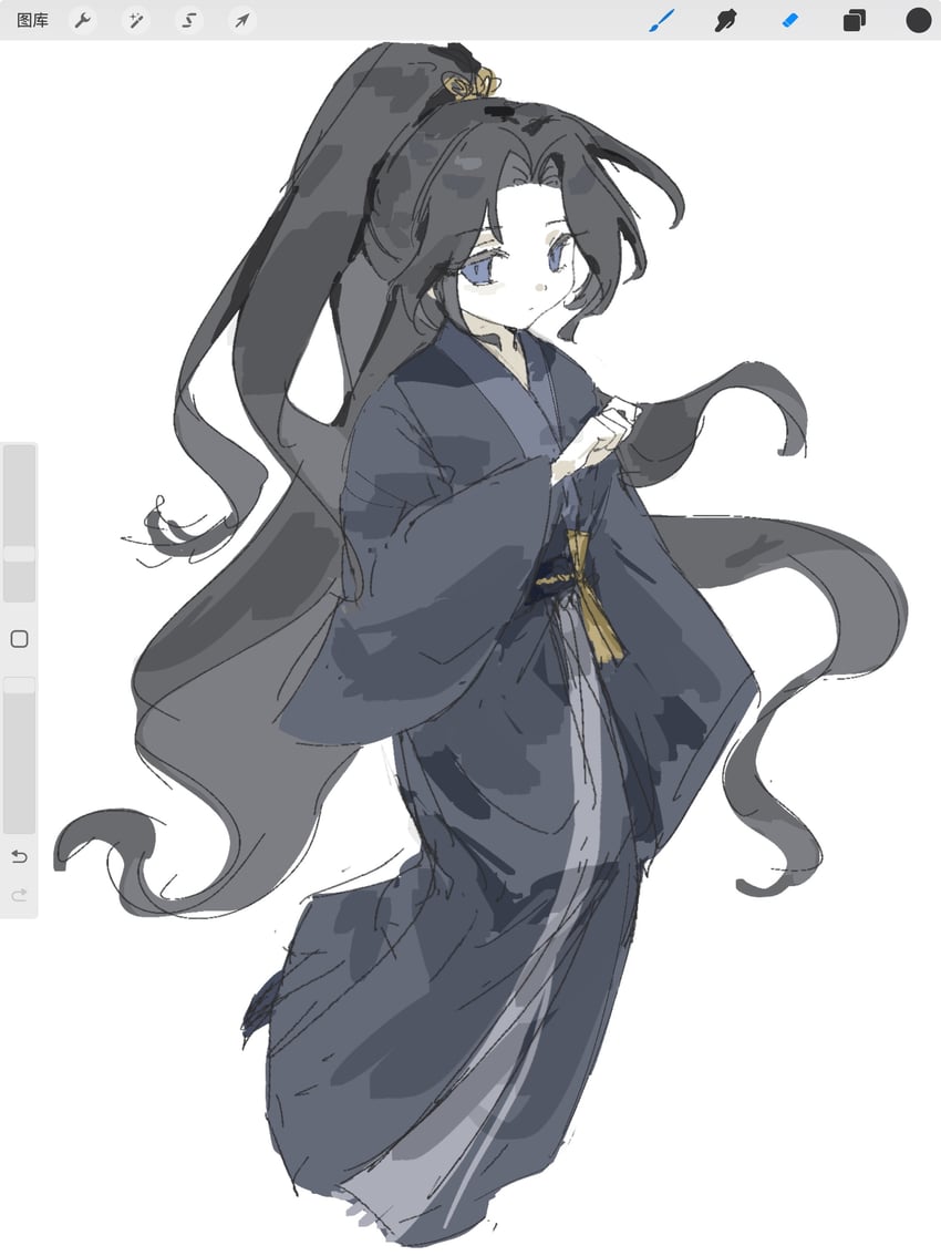lin daiyu (project moon and 1 more) drawn by liningne