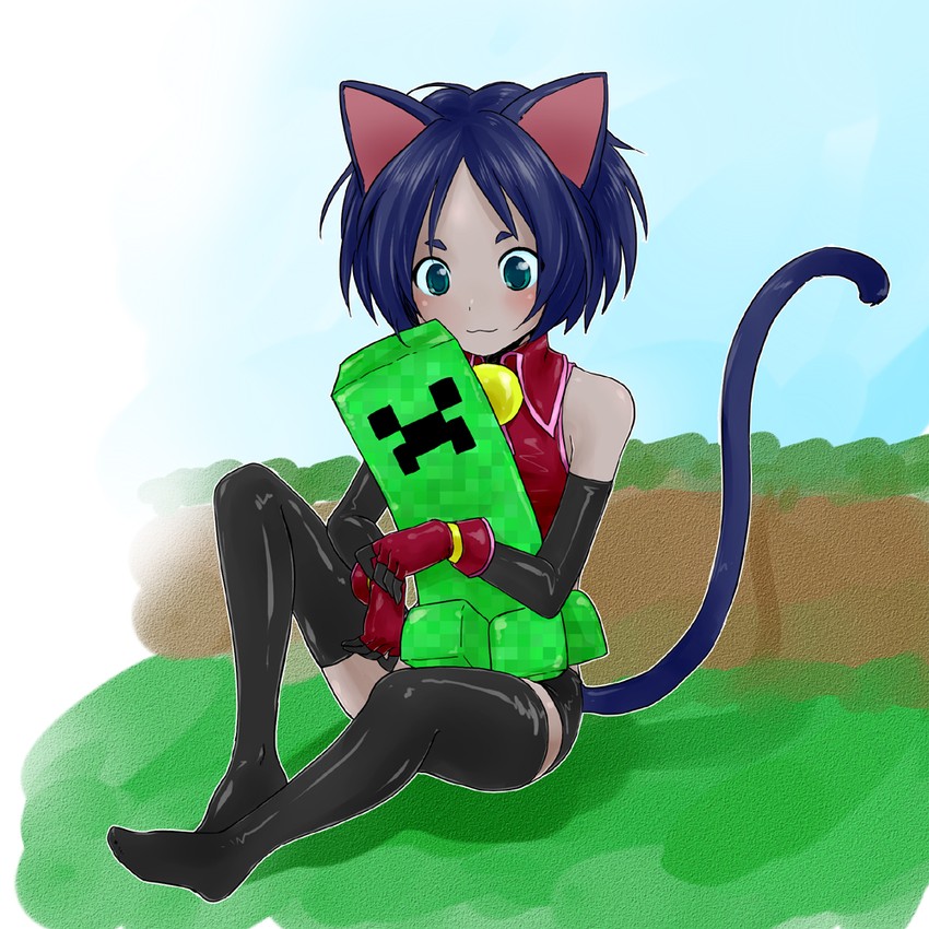 creeper (original and 1 more) drawn by walnut1229