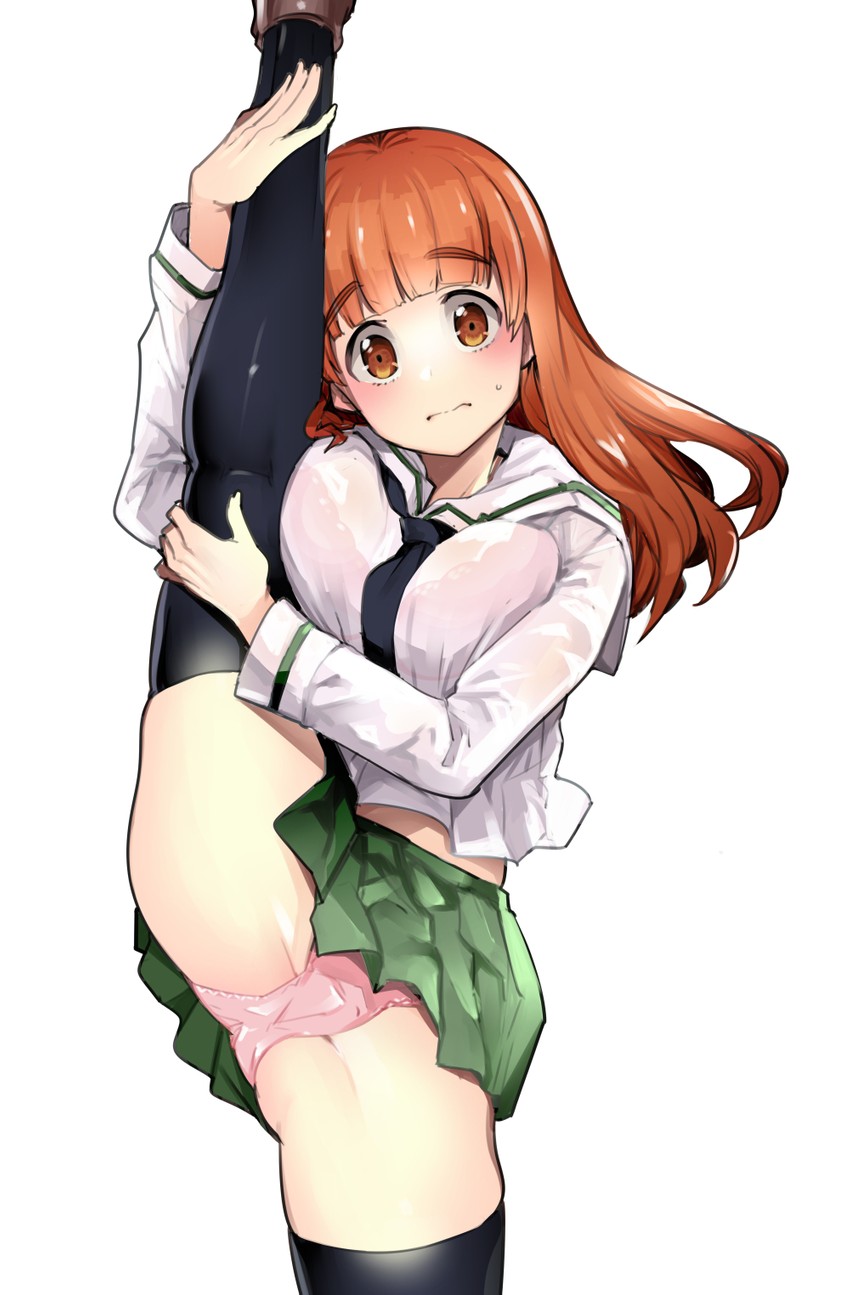takebe saori (girls und panzer) drawn by nakasone_haiji