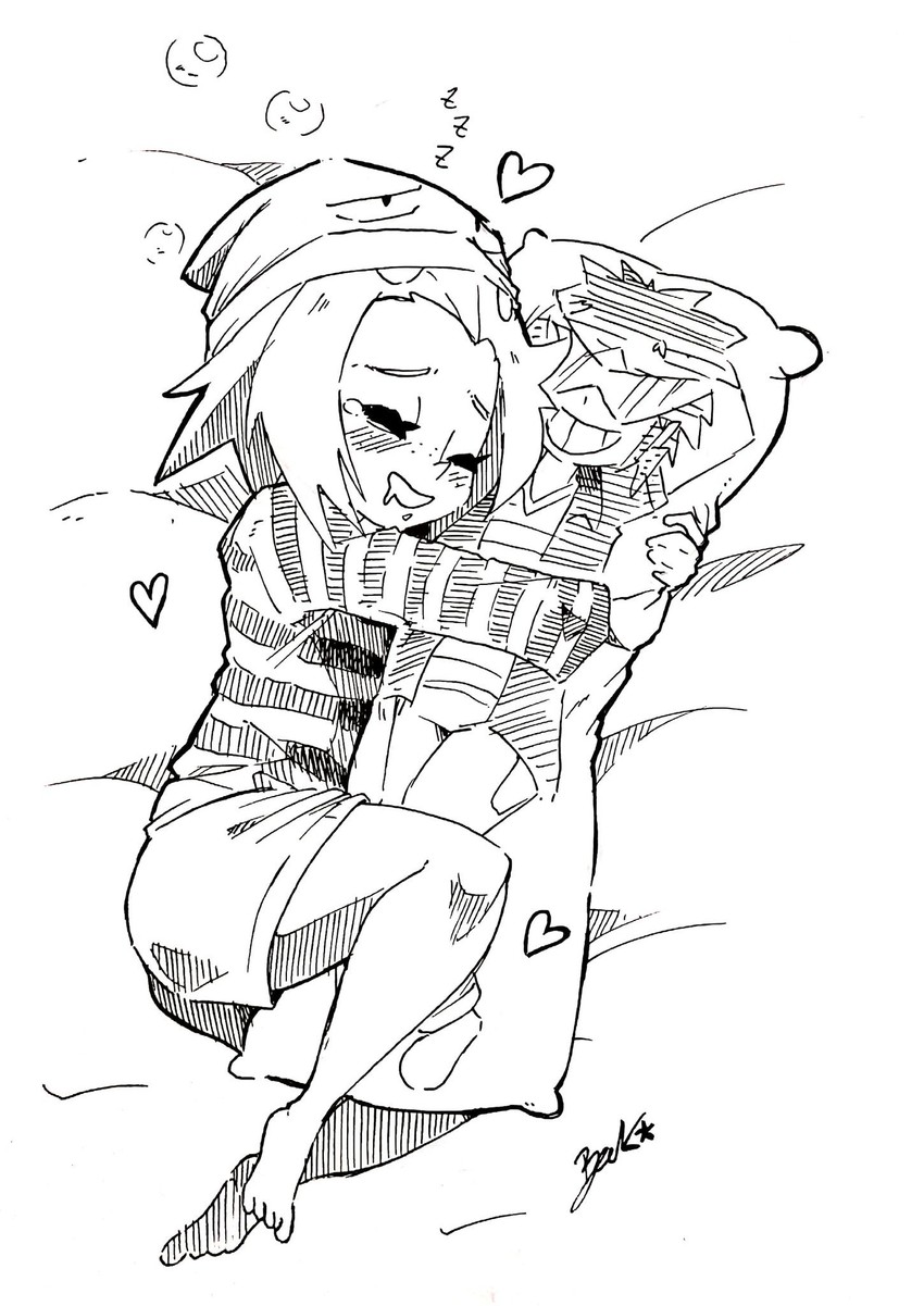 nate and roxie (pokemon and 1 more) drawn by becknolastname