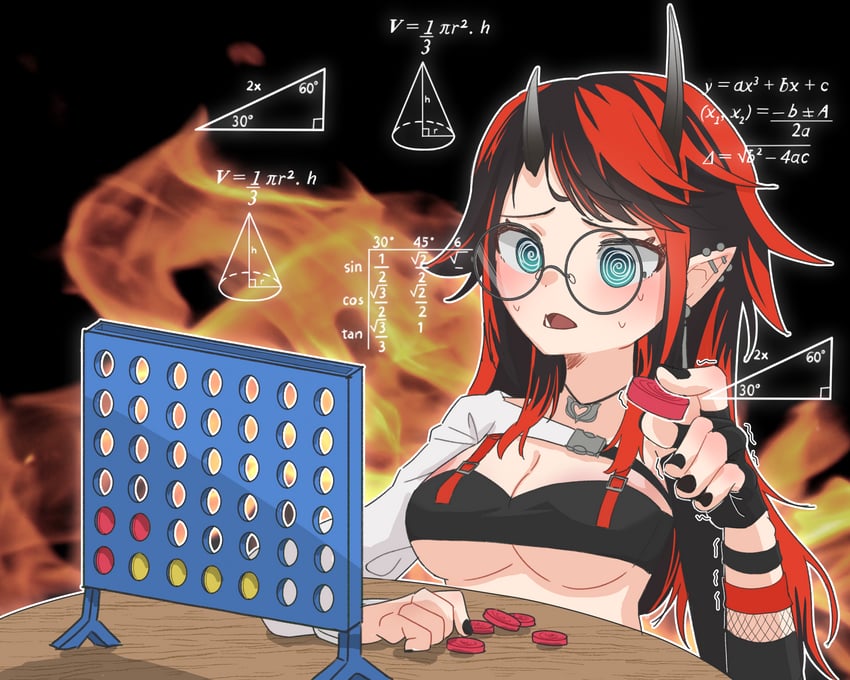 ryugasaki rene (nanashi inc. and 1 more) drawn by brontidepng