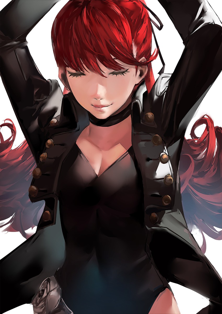 yoshizawa kasumi and violet (persona and 2 more) drawn by blazpu