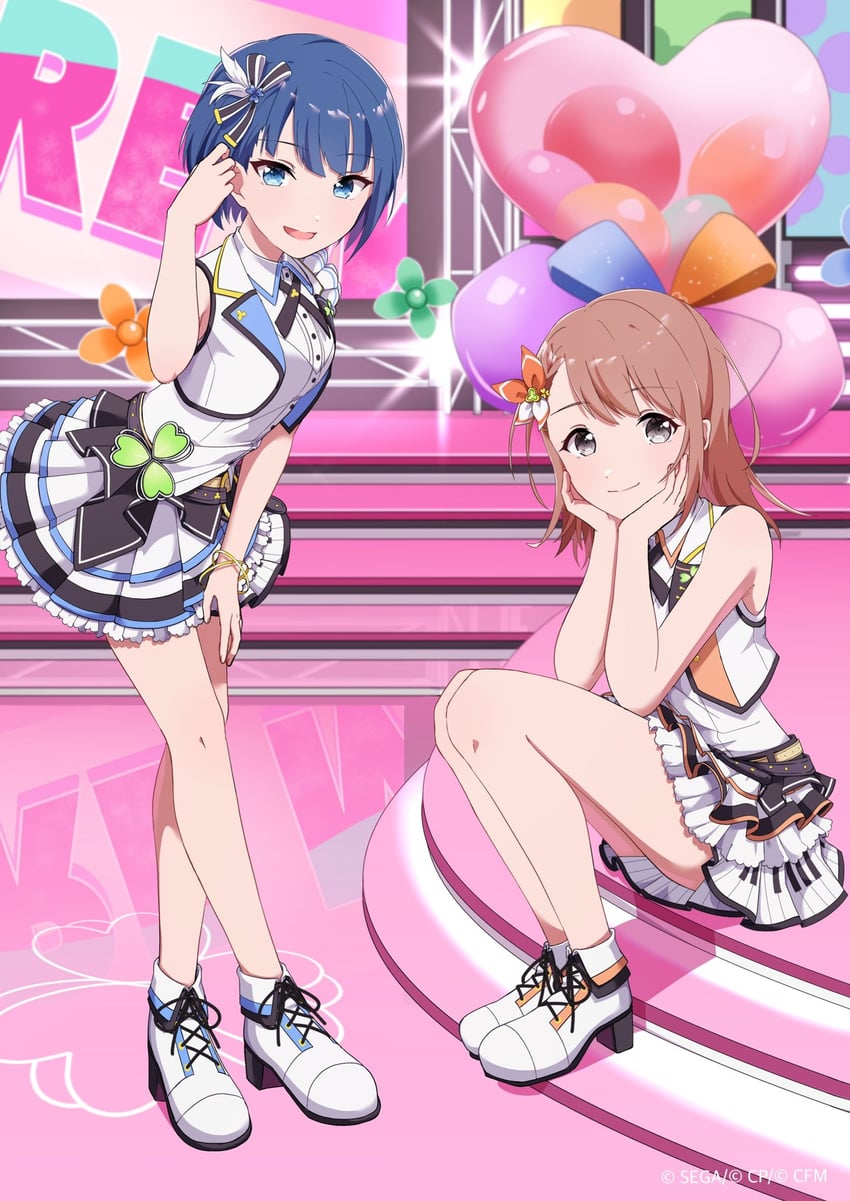 hanasato minori and kiritani haruka (project sekai and 1 more) drawn by amaka_(maka_prsk)