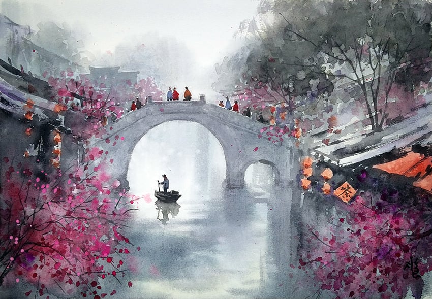 original drawn by nara_watercolor