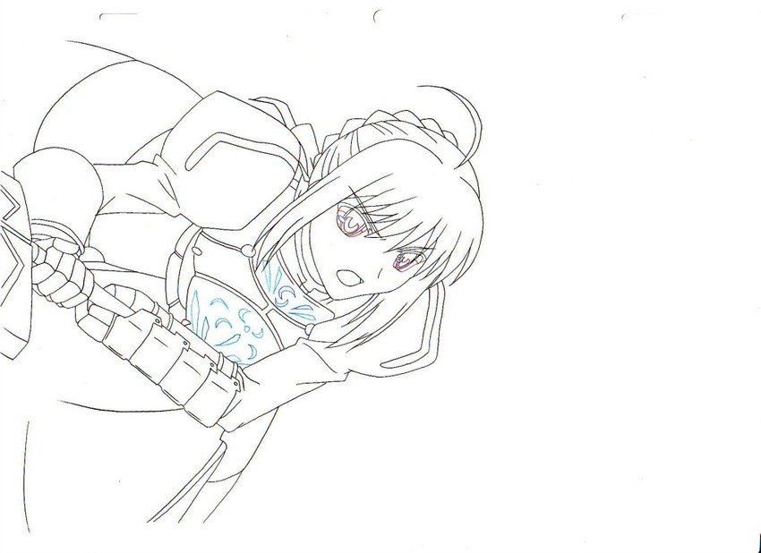 artoria pendragon and saber (fate and 1 more)