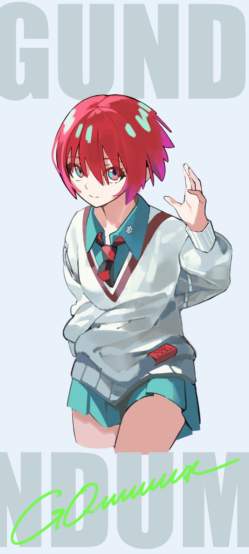 amate yuzuriha (gundam and 1 more) drawn by konerluv