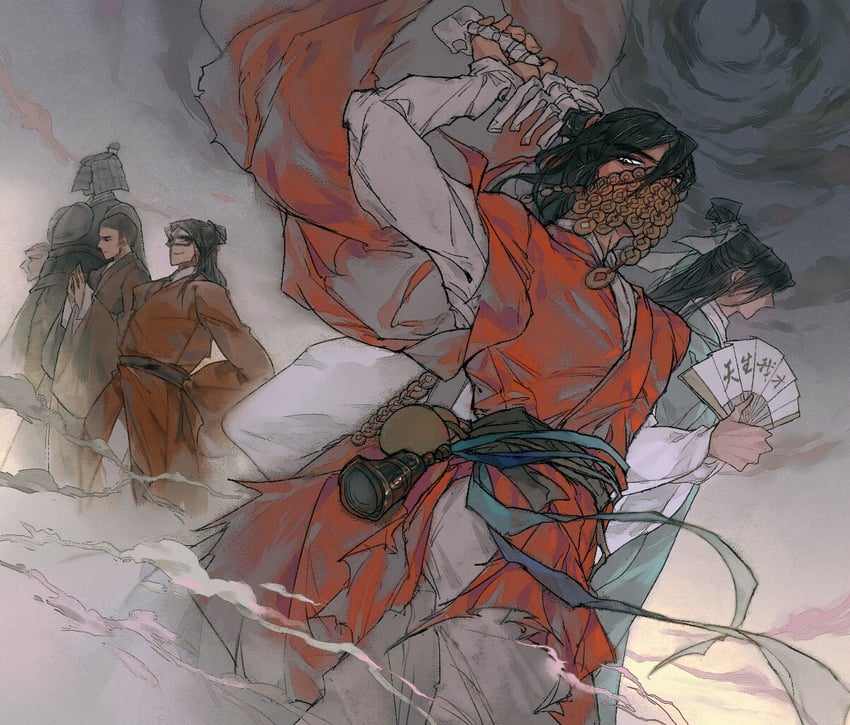 li huowang, zhuge yuan, and hong zhong (dao gui yi xian) drawn by deepsleepless